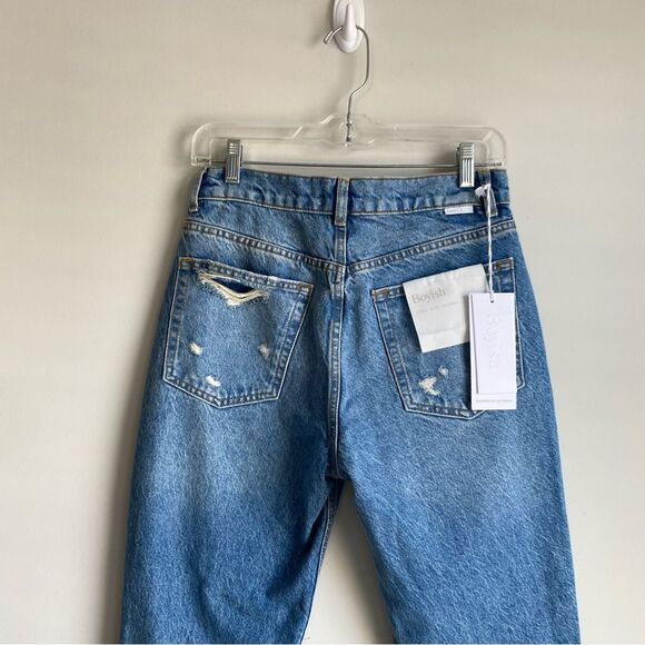 Boyish The Billy High Rise Skinny Jeans in Far Country Size 27 NWT - Picture 5 of 8